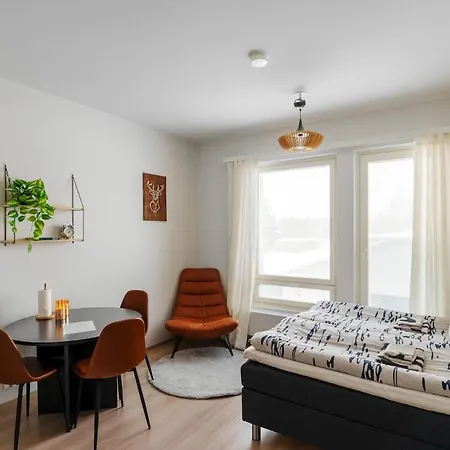 Apartment Cozy Studio, Free Parking & Walk To Centre Rovaniemi