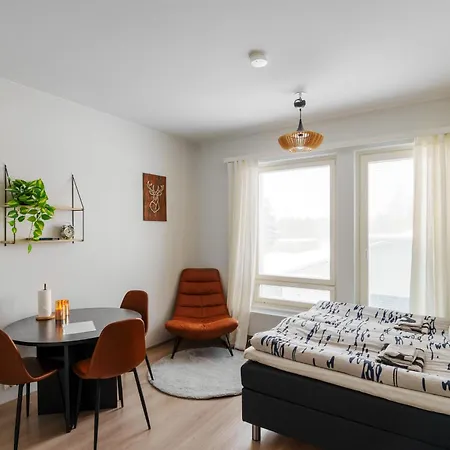 Cozy Studio, Free Parking & Walk To Centre Apartment Rovaniemi